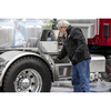 Buyers Products Heavy Duty Smooth Aluminum WideOpen™ Step Boxes for Semi Trucks - 30 Inch Width 1705283